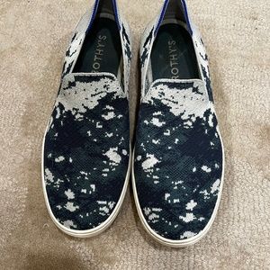 Rothy’s Green Shibori sneaker sz10